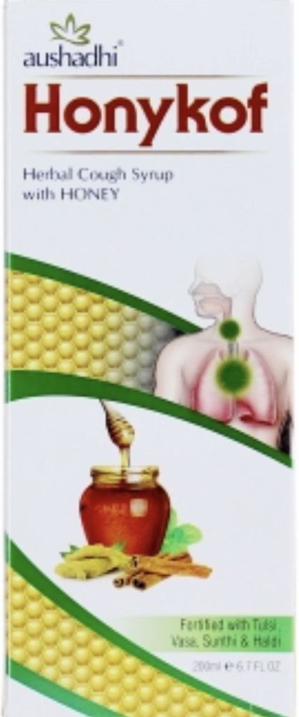 Honykof Herbal Cough Syrup 200ml