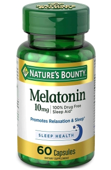 Nature's Bounty Melatonin 10mg 60 capsules  