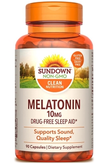 Sundown Melatonin 10mg 90 capsules 