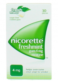 Nicorette Freshmint 4mg 30 chewing gum 