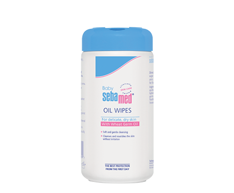 Sebamed Baby Oil Wipes 70 pieces