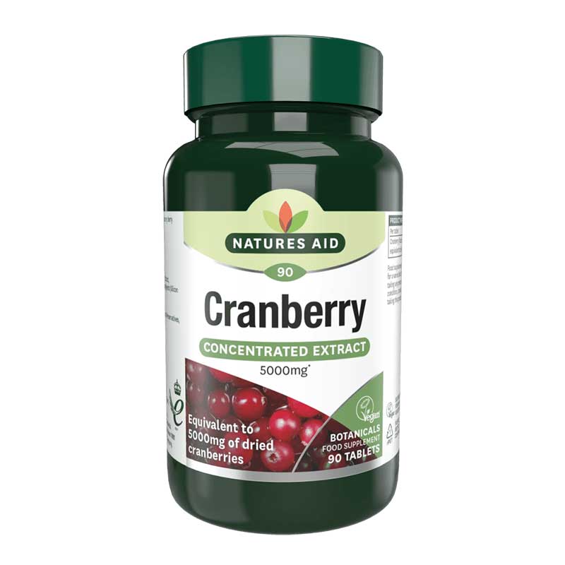 Natures Aid Cranberry 200mg 30 tablets