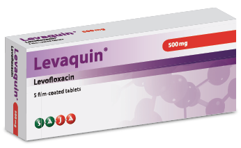 Levaquin 500mg 5 tablets