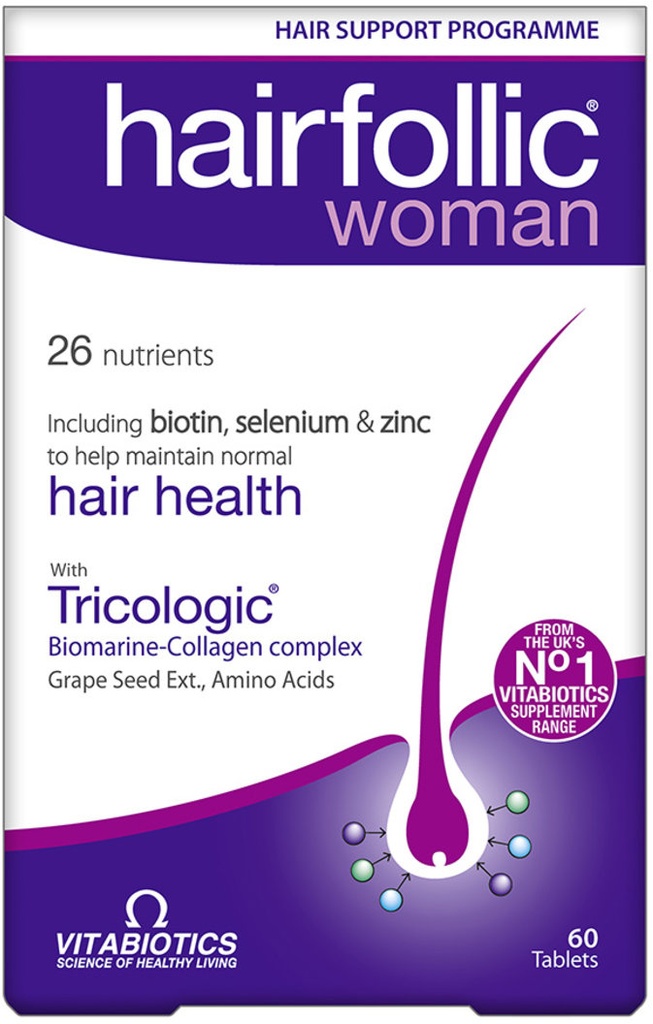 HAIRFOLIC WOMAN 60 TABLETS