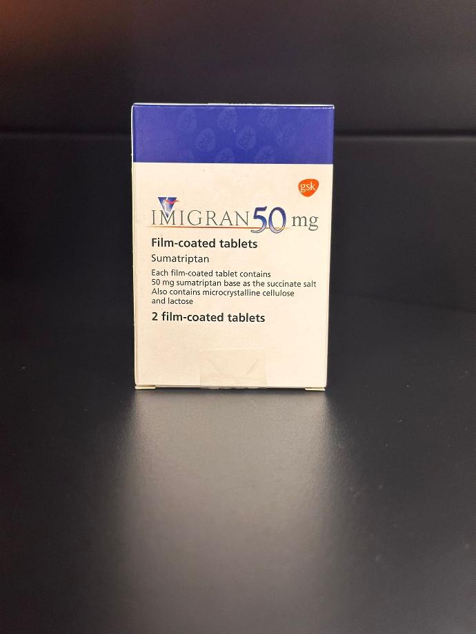 IMIGRAN 50mg 2 tablets