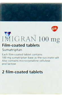 IMIGRAN 100mg 2 tablets