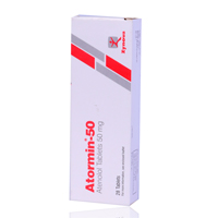 ATORMIN 50mg 28 tablets