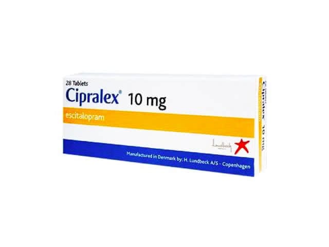 CIPRALEX 10mg 28 tablets
