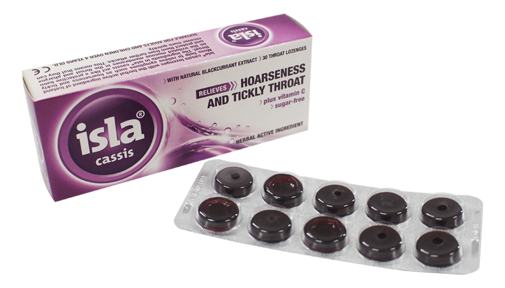ISLA Cassis 30 lozenges