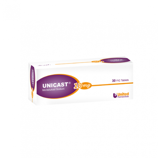 Unicast 10mg 30 tablets