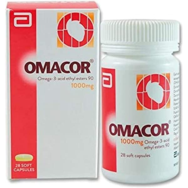 Omacor 1000mg 28 Capsules