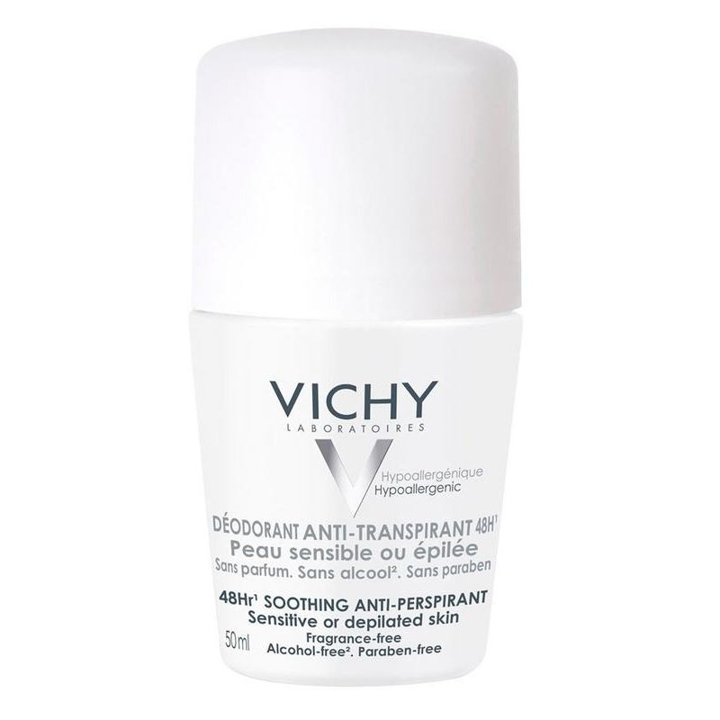 Vichy 48 Hr Soothing Anti-perspirant fragrance-free DEODORANT 50ml