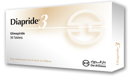 Diapride 3mg 30 tablets