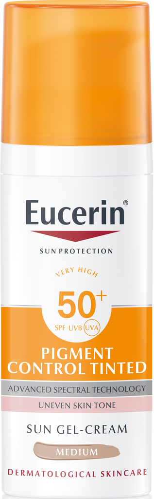 Eucerin Sun Pigment control tinted medium SPF50 50ml