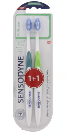 Sensodyne Toothbrush Multicare Medium 1+1