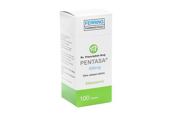 Pentasa 500mg 100 tablets
