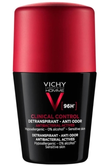 Vichy 96 Hour Clinical Control Deodorant For Men 50ml