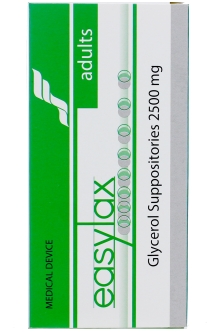 EASYLAX GLYCROL SUPP 2500MG 12'