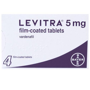 LEVITRA 5mg 4 tablets