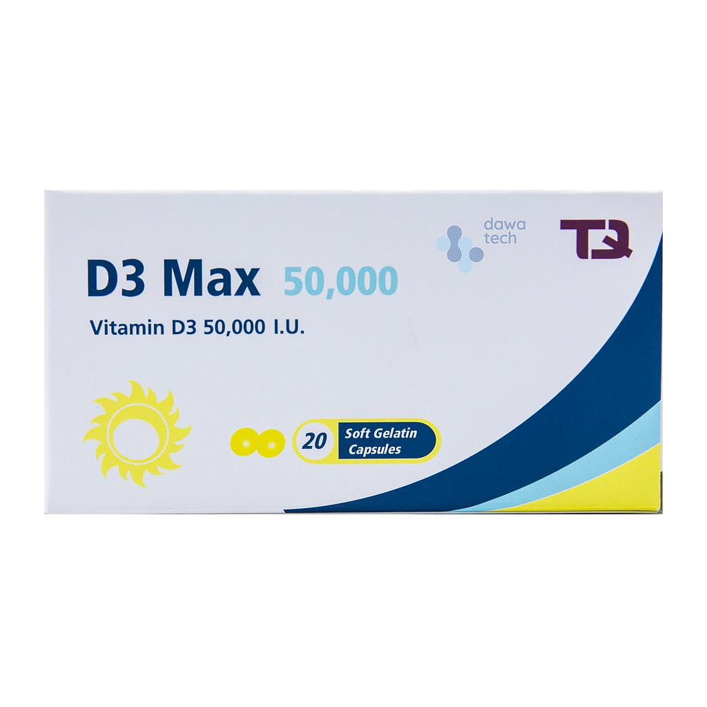 D3 MAX 50000 IU 10 capsule