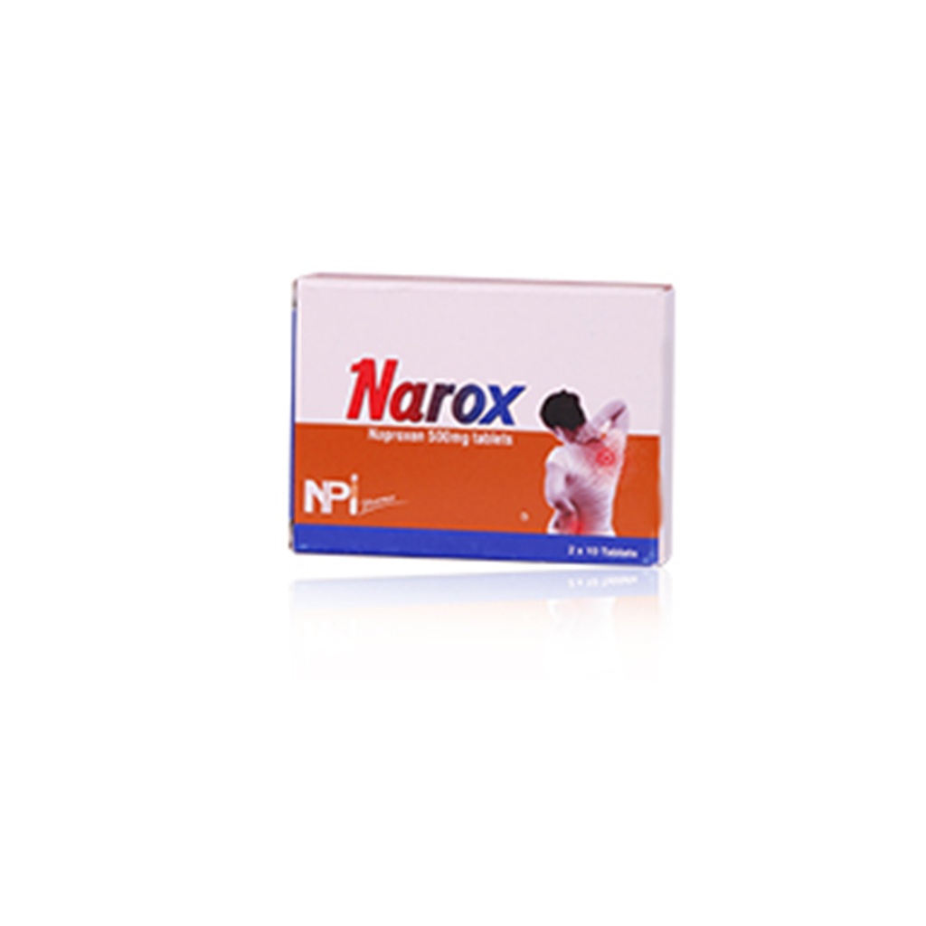 Narox 250mg 20 tablets