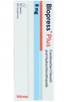 BLOPRESS PLUS 8MG/12.5MG TABS 28'S