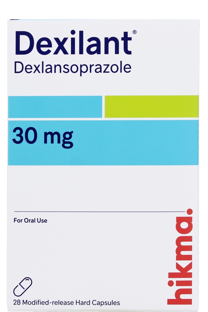 DEXILANT 30MG DELAYED-RELEASE CAPS 28'S