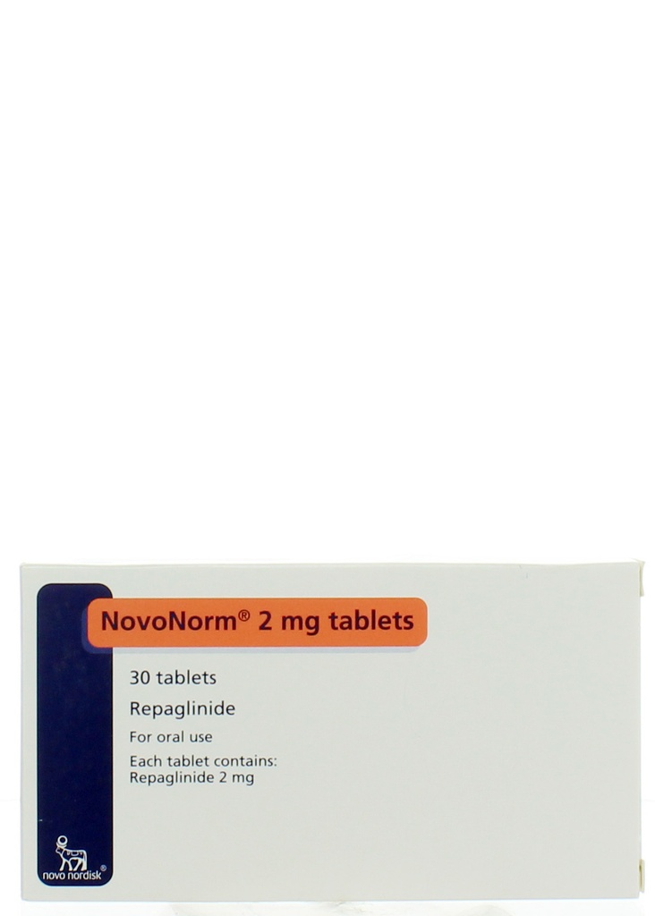 NOVONORM 2MG TAB 30'S