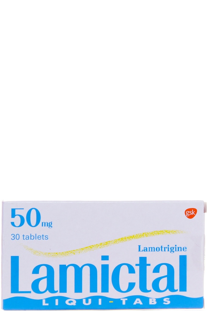 LAMICTAL 50MG LIQUITAB 30'S