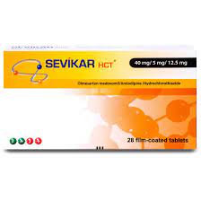 SEVIKAR HCT 40/5/12.5MG FC TABS 28'S