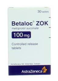 BETALOC ZOK 100MG TABLET 30'S