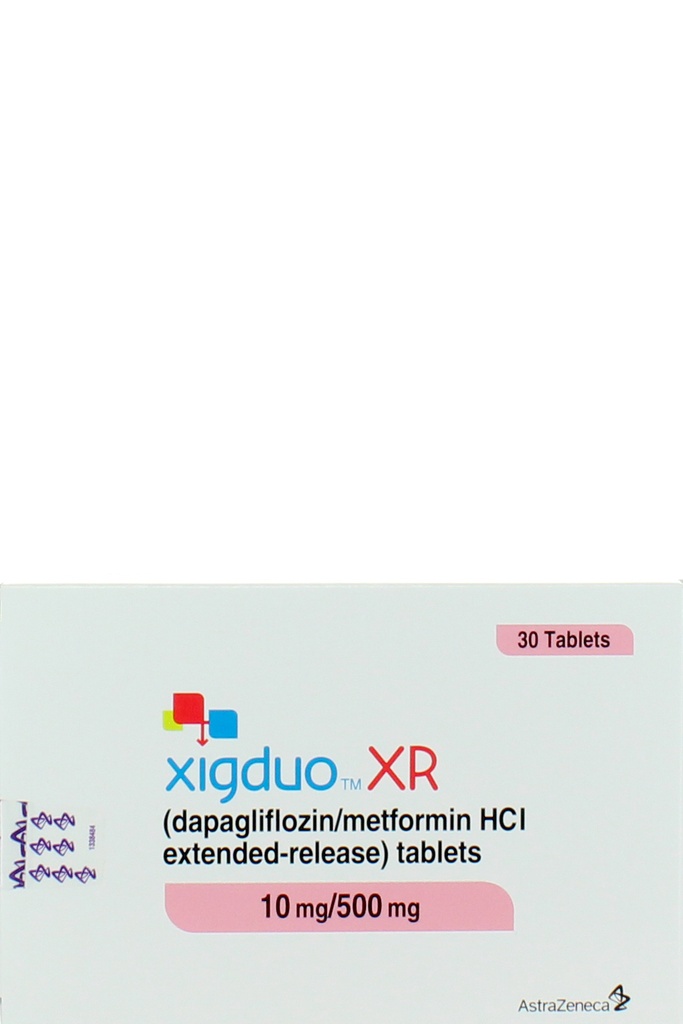 XIGDUO XR 10/500MG TABS 30'S