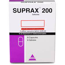 Suprax 200mg 8 Capsule