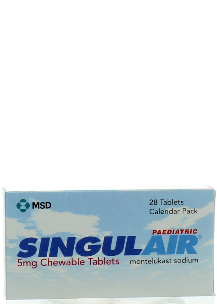 Singulair 5mg 28 Chewable tablets