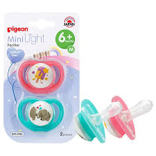 PIGEON (78263) DOUBLE PACIFIER GIRL (6+M)