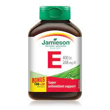 JAMIESON VITAMIN E 400 IU 100+20