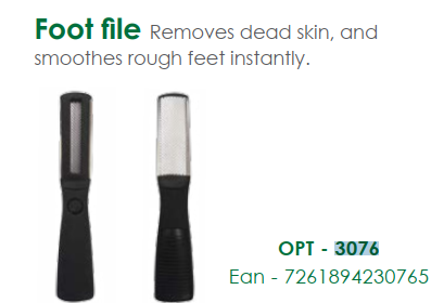 Optimal Body set foot file (3076)