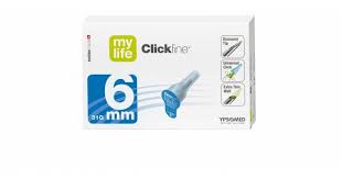 Clickfine pen needle 6mm diamond tip