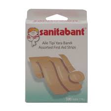Sanitabant F/Aid Plaster Asrtd 20'S