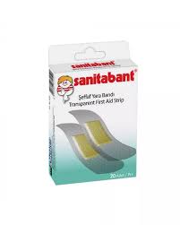 Sanitabant F/Aid Plaster Transparent 20'S