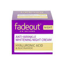 Fade Out Anti Wrinkle/Whitening Cream Night 50ml
