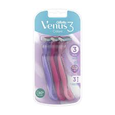 Gillette Venus 3 razor  3'S Colors