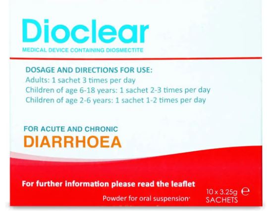 DIOCLEAR SACHETS 10'S