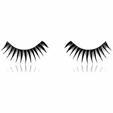 Eyelashes black color