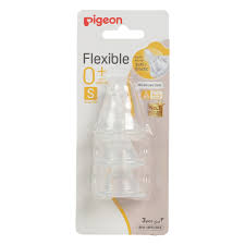 PIGEON (17342) PERISTALTIC NIPPLE SMALL (0+M) 3 PS