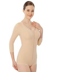 VARITEKS (226) LIPOSUCTION ZIPPER BODY CORSET WITH ARM