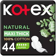 KOTEX NATURAL MAXI PROTECT 44 PADS