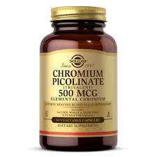 Solgar chromium 500MCG 60 tab