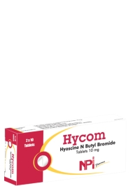 Hycom Tablets 10mg, Pack of 20