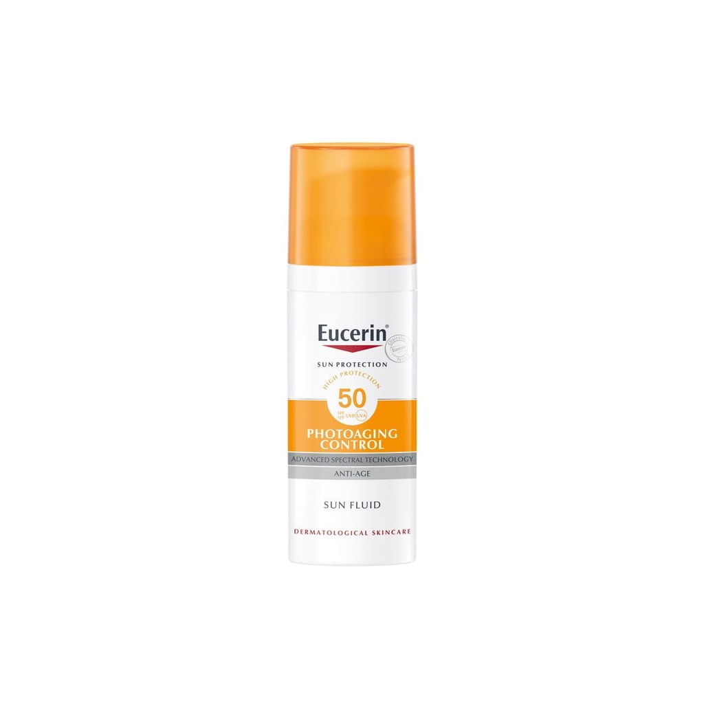 Eucerin Sun fluid Photoaging control SPF50 50ml (OFFER BUY 1 GET 1 FREE)